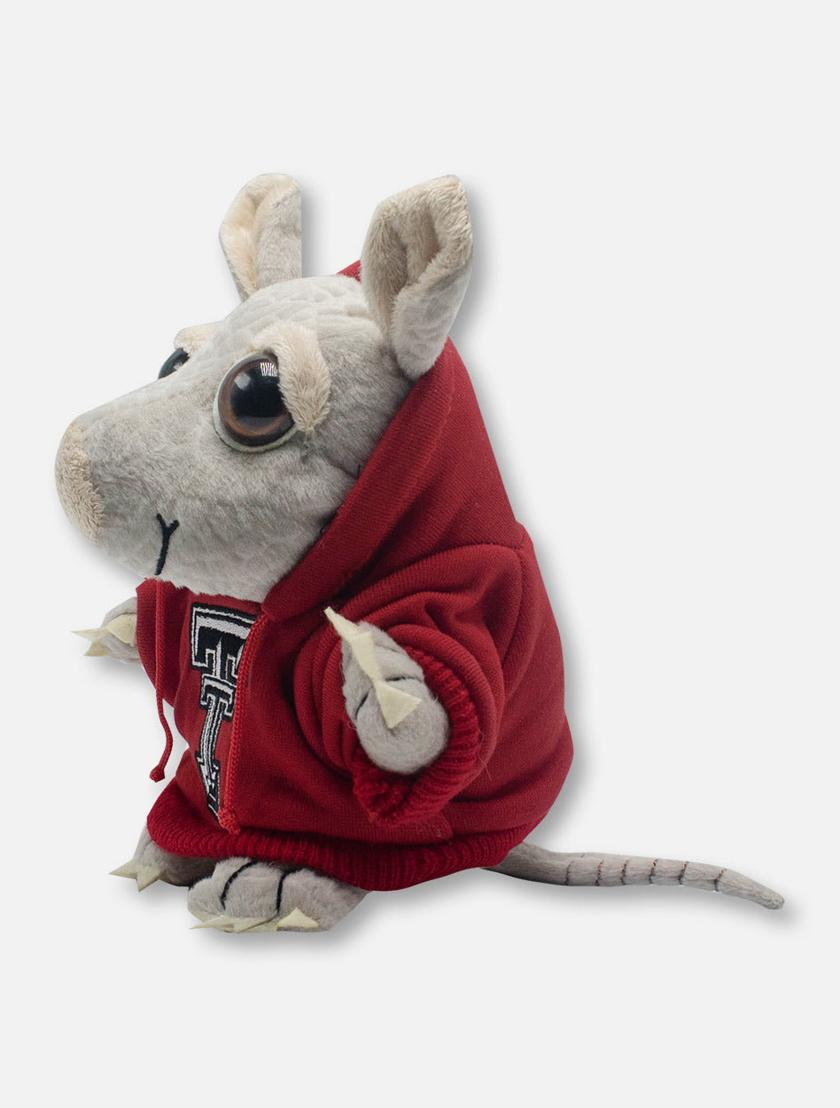 Texas Tech Red Raiders Armadillo with Double T Hoodie Plush Toy