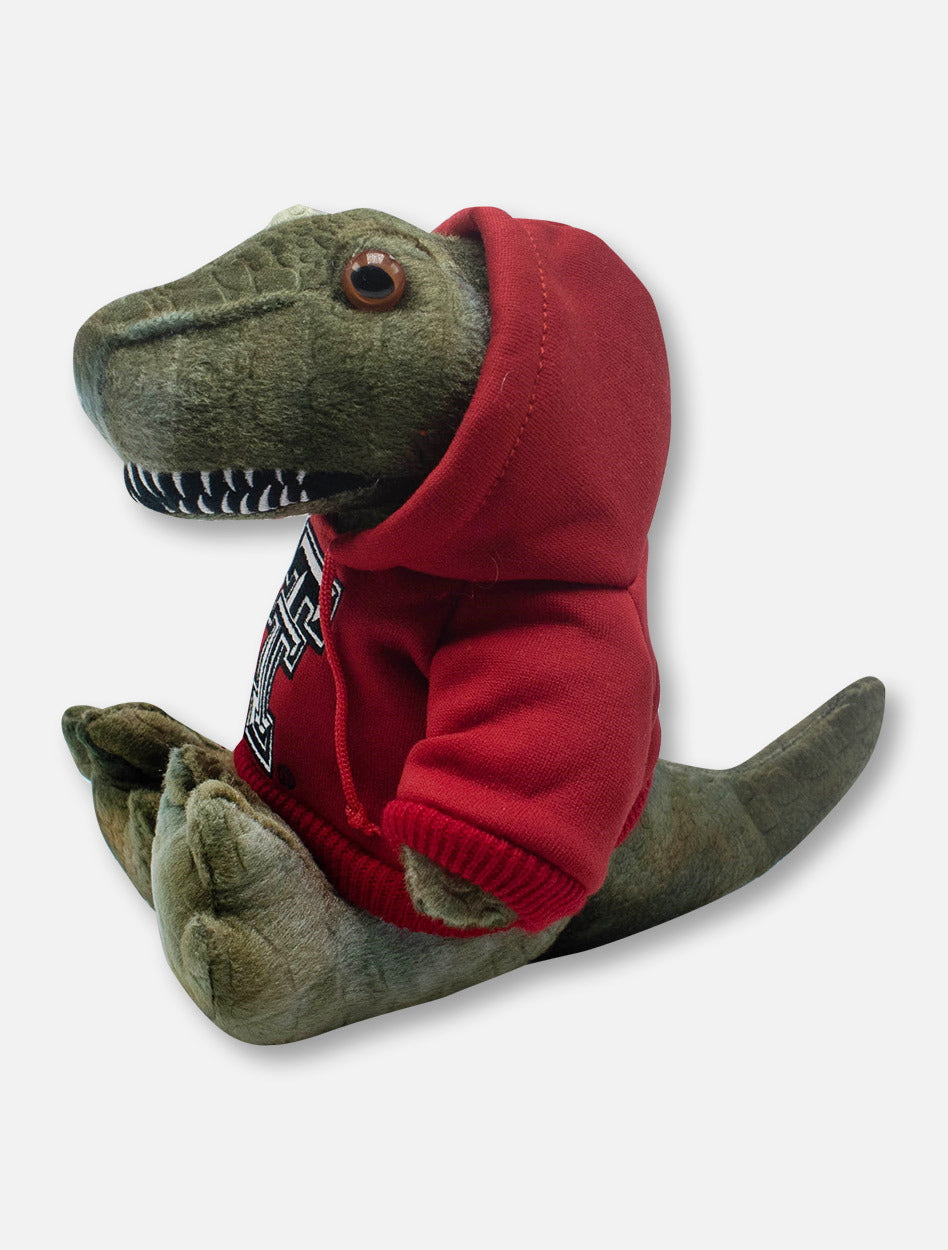 Texas Tech Red Raiders T-Rex with Double T Hoodie Plush Toy