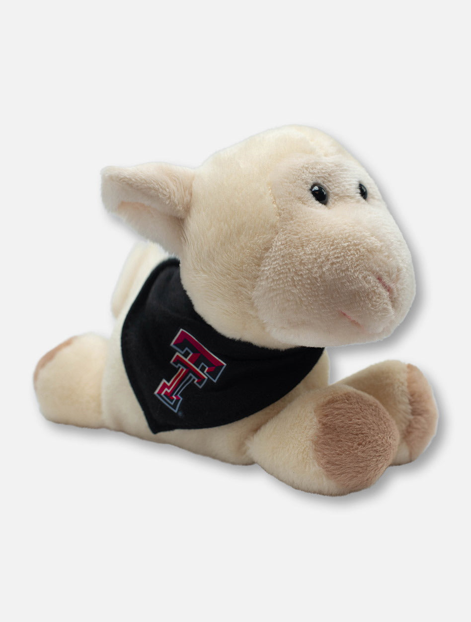Texas Tech Red Raiders Lamb Plush Toy with Double T Bandana