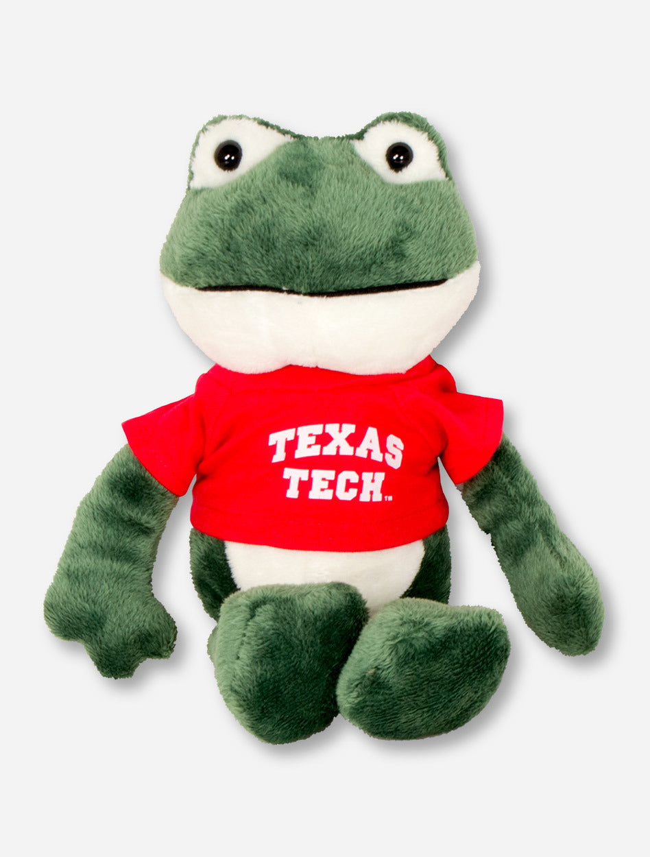 Texas Tech Plush Frog in Tech T-Shirt