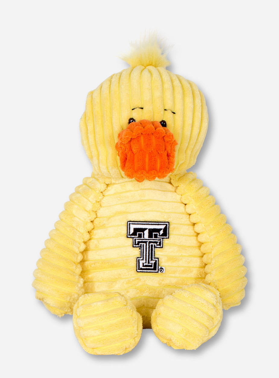 Plush Riblet Yellow Duck with Double T