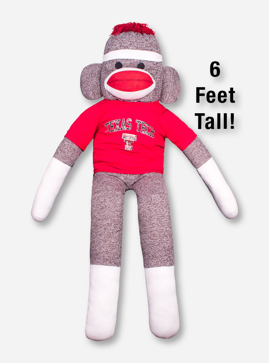 Texas Tech 6 Foot Tall Sock Monkey