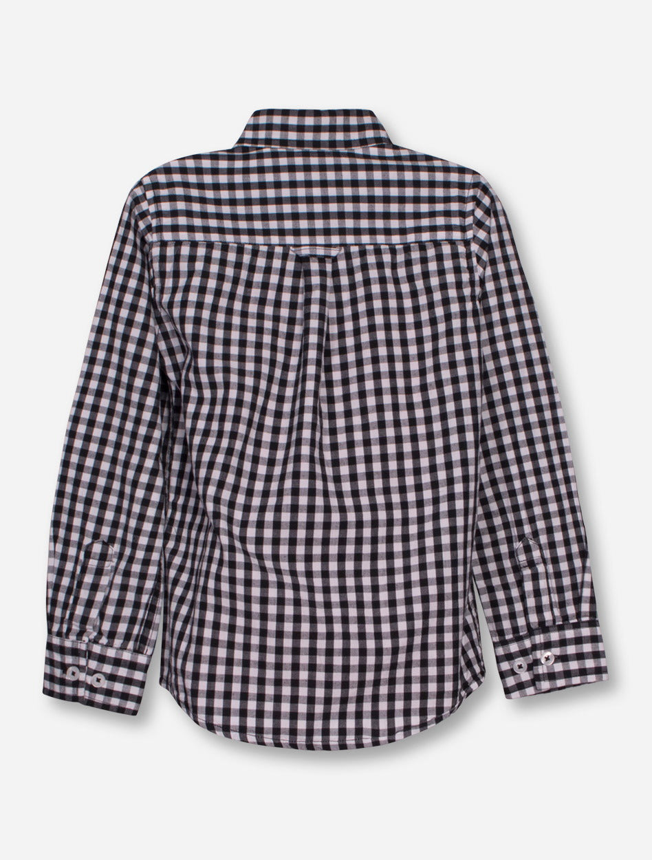 Wes & Willy Texas Tech Gingham TODDLER Dress Shirt