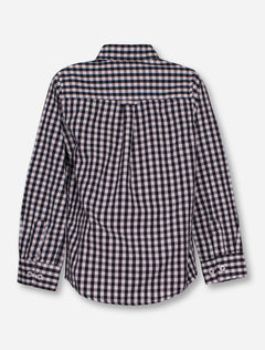 Wes & Willy Texas Tech Gingham TODDLER Dress Shirt