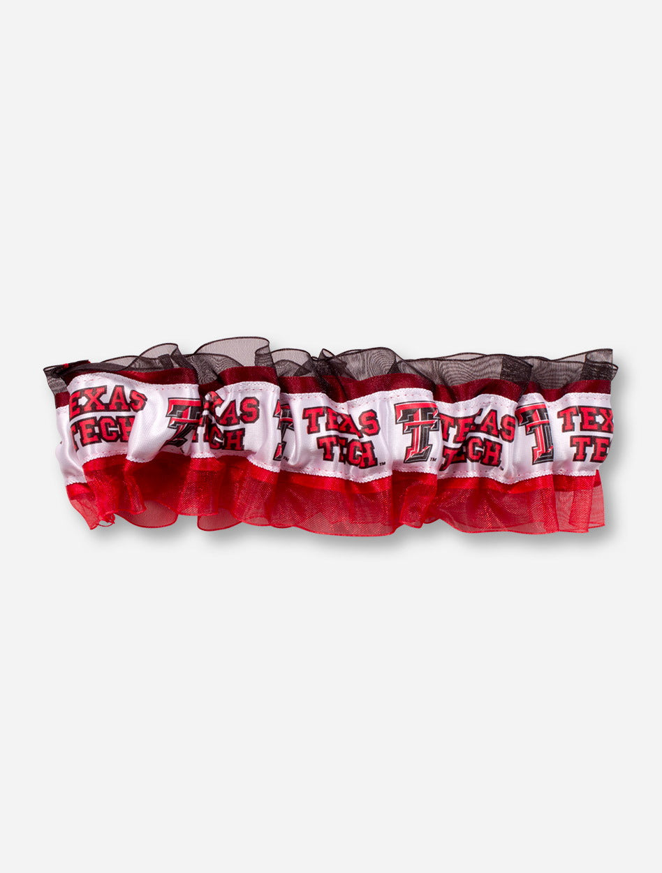 Texas Tech Double T Red, White & Black Garter