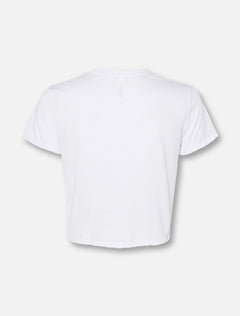 Texas Tech Red Raiders Stacked "Lightning Strikes Twice" Crop Top