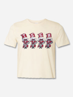 Texas Tech Red Raiders “Flag Squad” Crop Tee