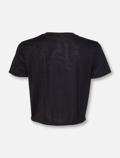 Texas Tech Raider Red "Stones Magazine" Crop Tee