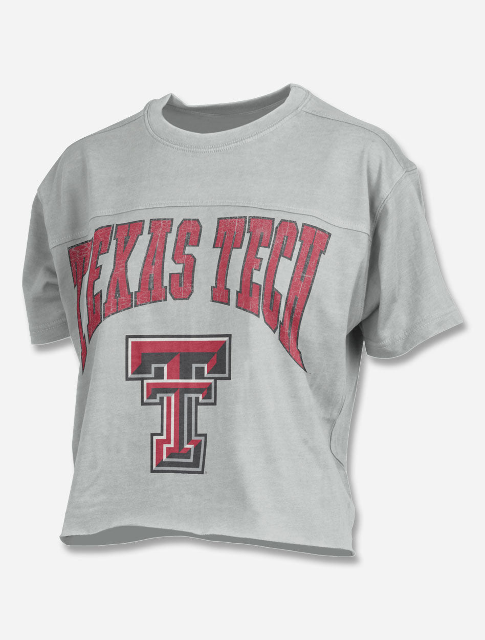 Pressbox Texas Tech Red Raiders "Caldwell Rocky" Waist Length Oversized Top