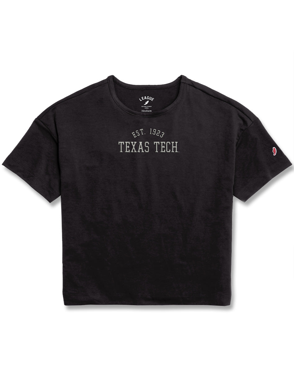 League Texas Tech "The New PE" All Day Women's Boxy Tee