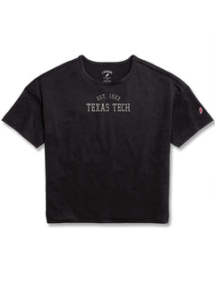 League Texas Tech "The New PE" All Day Women's Boxy Tee
