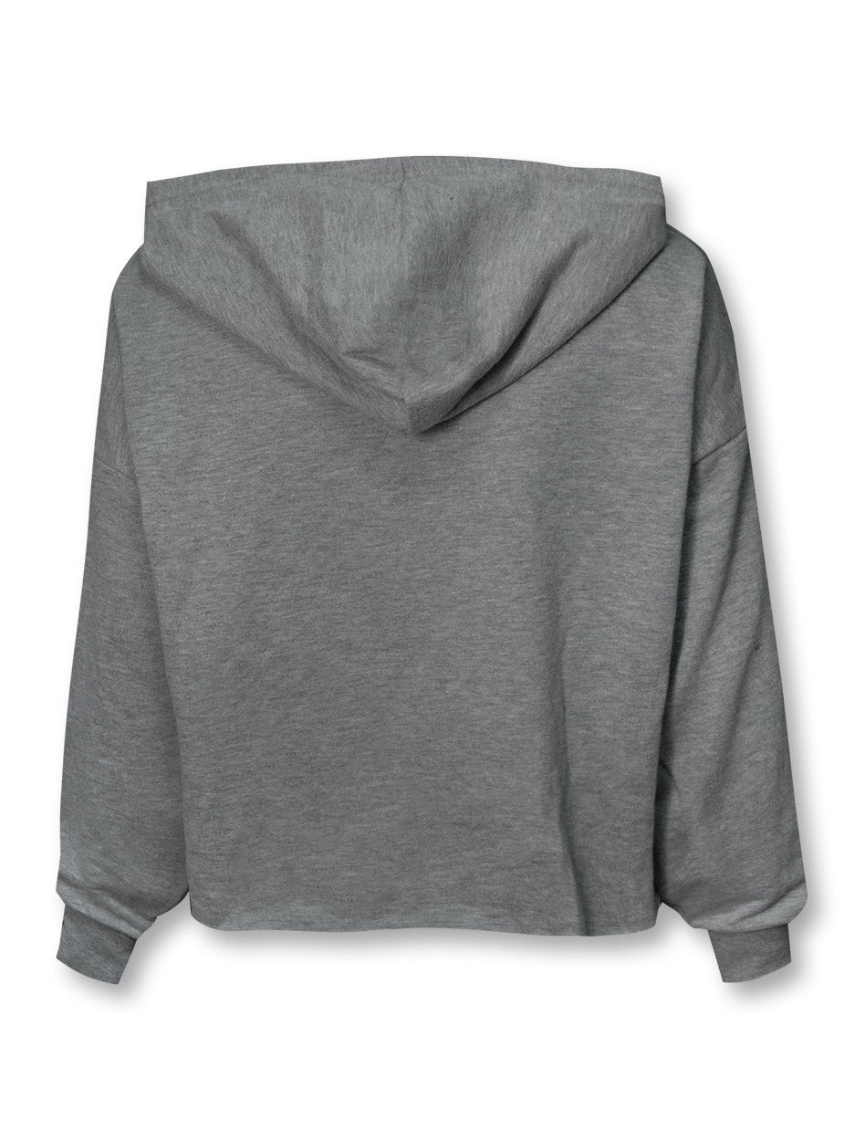 ZooZatz Texas Tech Red Raiders "Ambition" Crop Top Hoodie