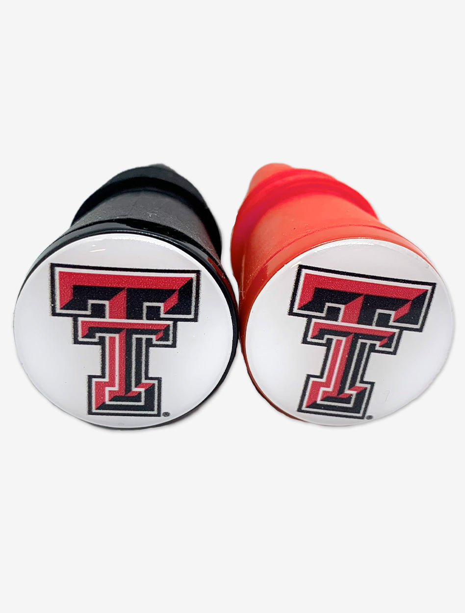 Texas Tech Double T 2 Pack Wine Bottle Stopper