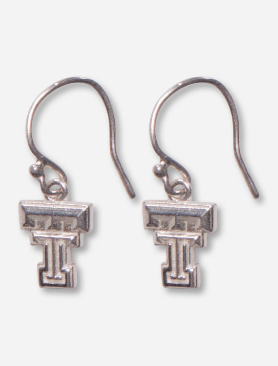 DaynaU Texas Tech Double T Sterling Silver Earrings