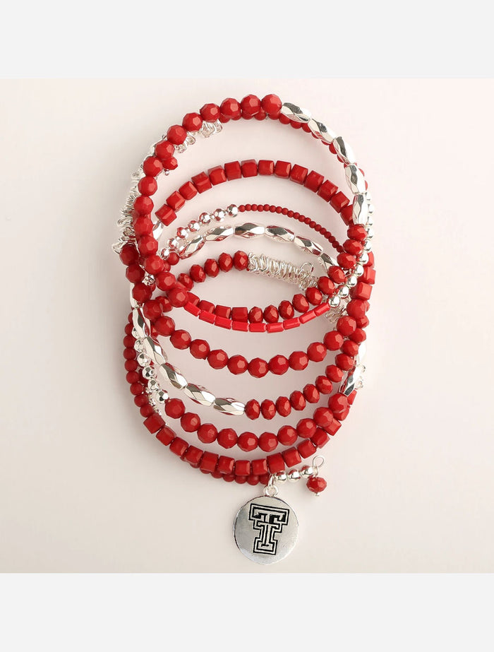 Emerson Street Texas Tech "Mackenzie" Wrap Bracelet