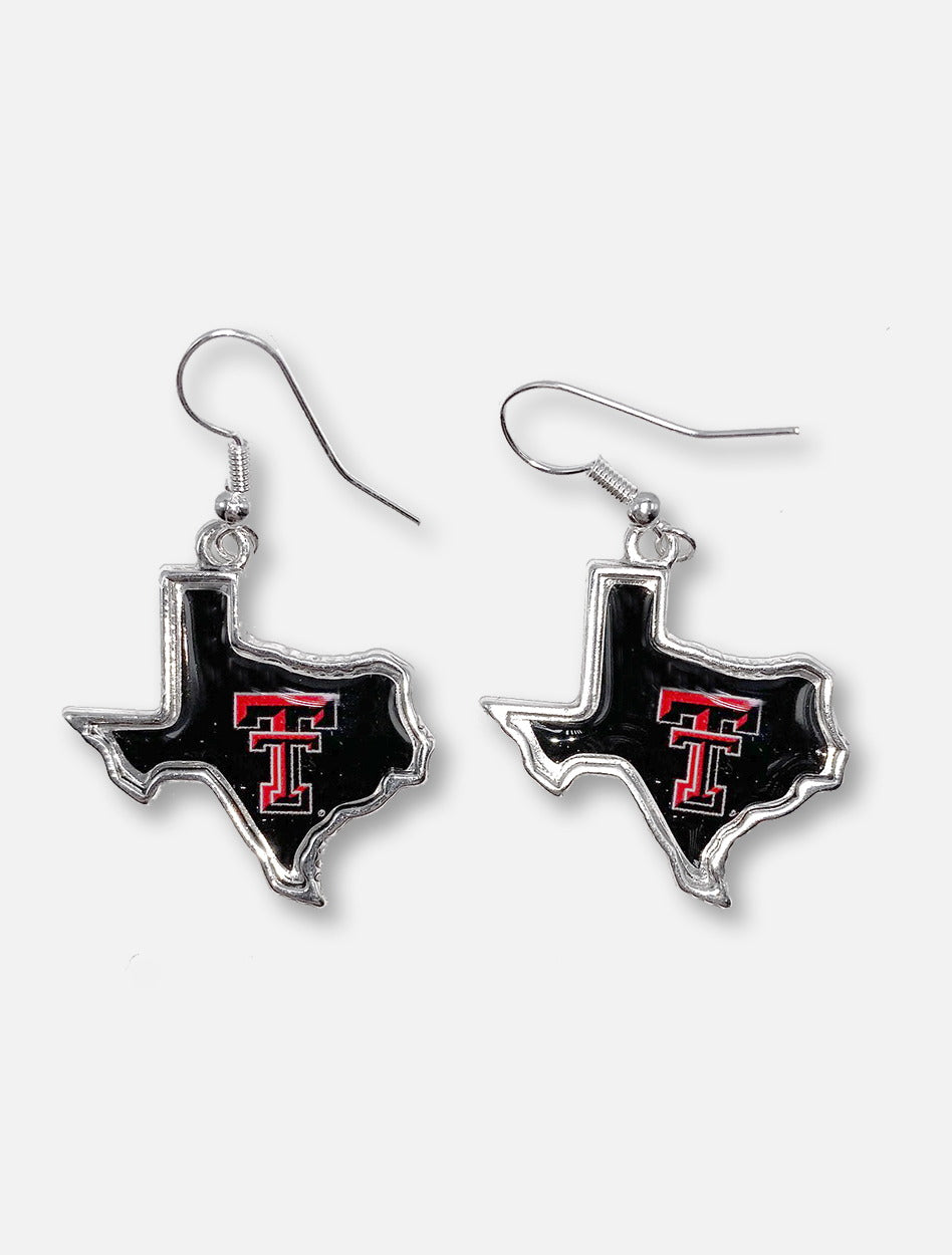 Texas Tech Red Raiders "State of Mine" Earrings