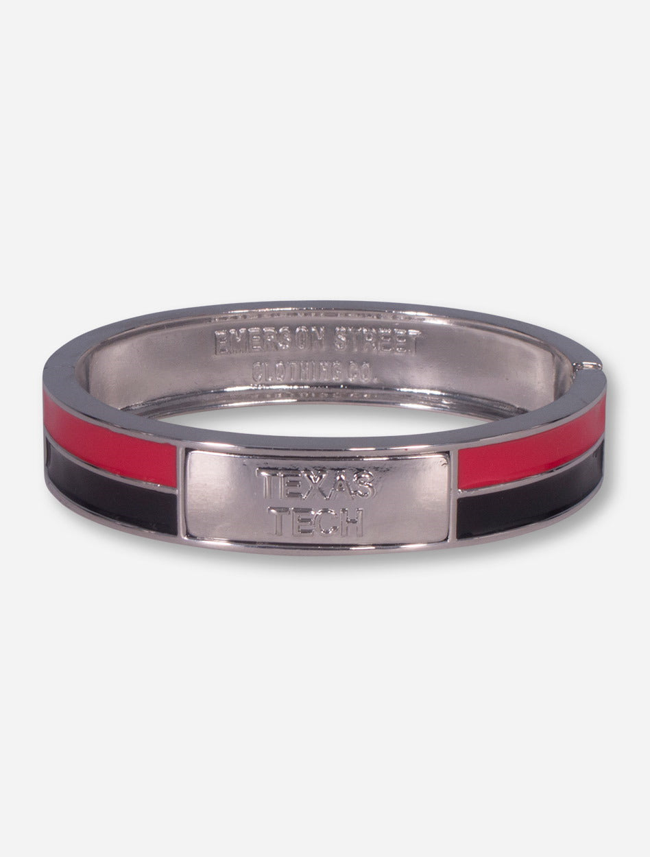 Texas Tech Red and Black Texas Tech Bangle Bracelet