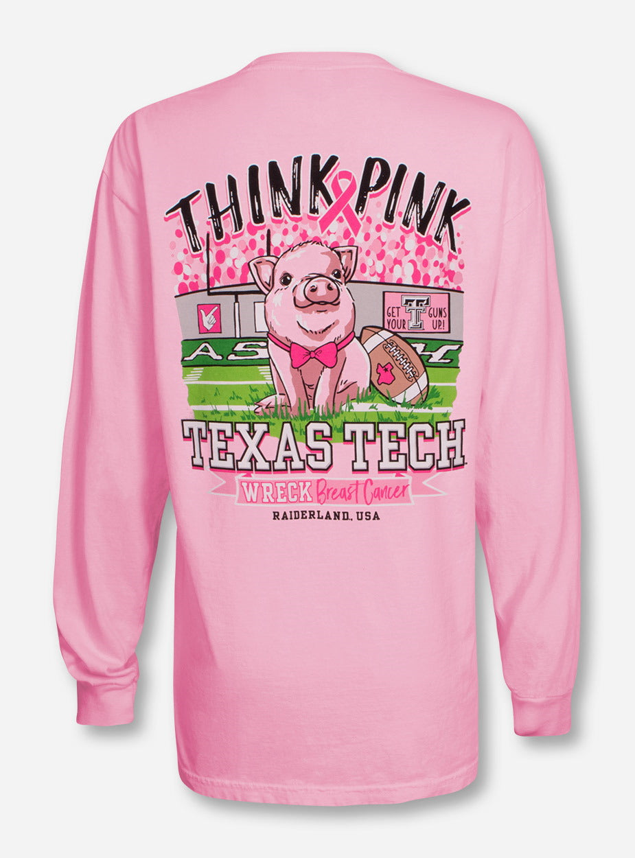 Texas Tech Red Raiders "Think Pink" Breast Cancer Awareness Long Sleeve