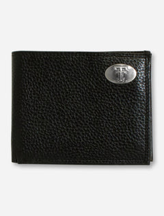 Texas Tech Double T Emblem on Leather Wallet