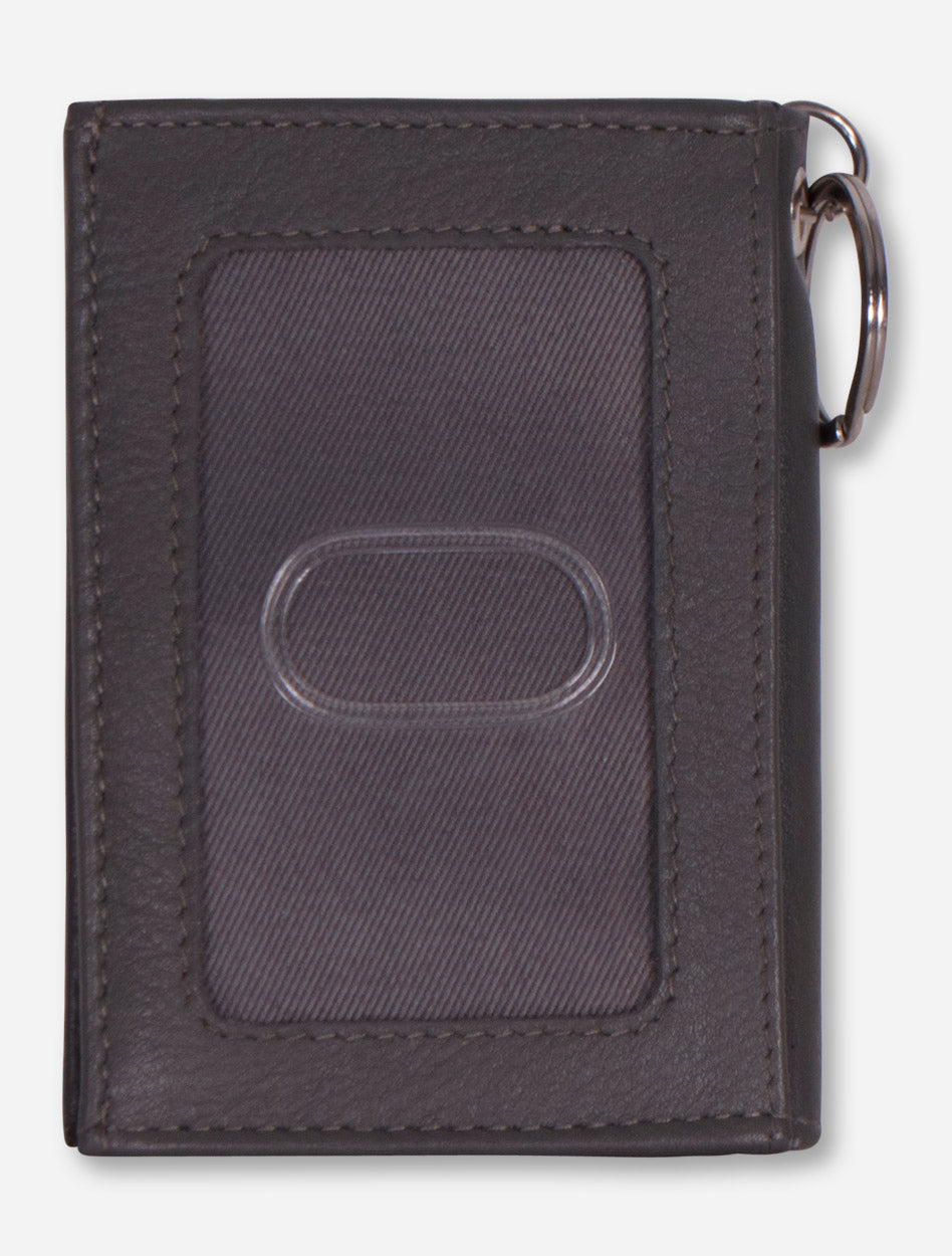 Texas Tech Embossed Double T on Leather ID Holder