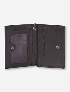 Texas Tech Embossed Double T on Leather ID Holder