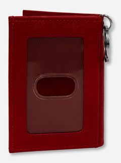 Texas Tech Embossed Double T on Leather ID Holder