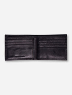Texas Tech Double T "Contrast Stitch" Bifold Leather Wallet