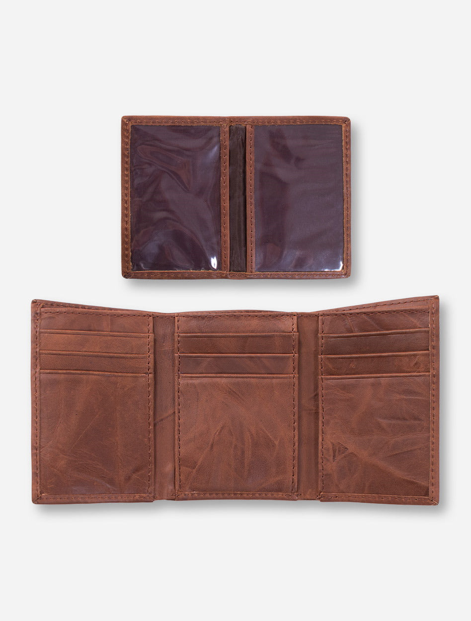 Texas Tech Tri-Fold Leather Wallet