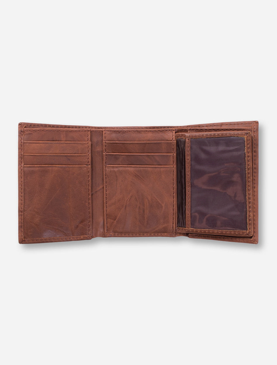 Texas Tech Tri-Fold Leather Wallet