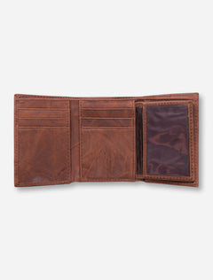 Texas Tech Tri-Fold Leather Wallet
