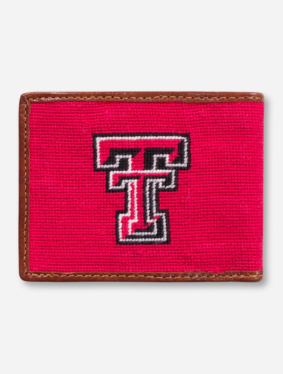 Texas Tech Double T Needle Point Wallet