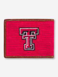 Texas Tech Double T Needle Point Wallet
