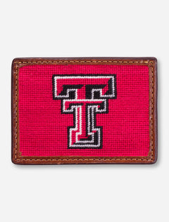 Texas Tech Needle Point ID Holder
