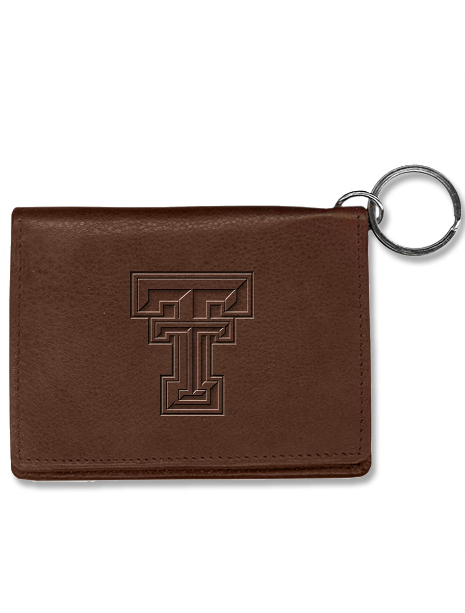 Texas Tech Leather "Snap" ID holder