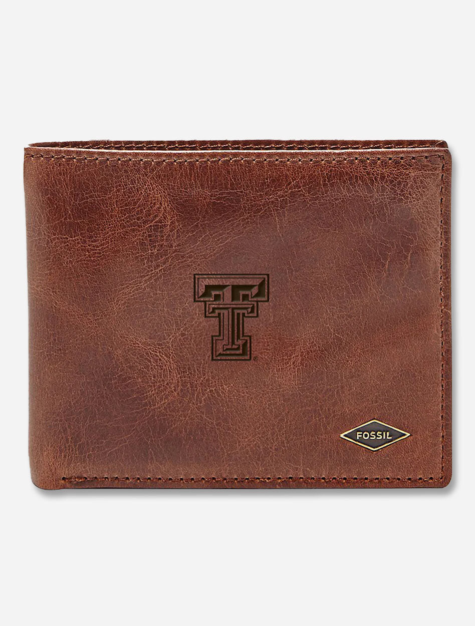 Fossil Texas Tech Red Raiders "Ryan Passcase" Bifold Wallet