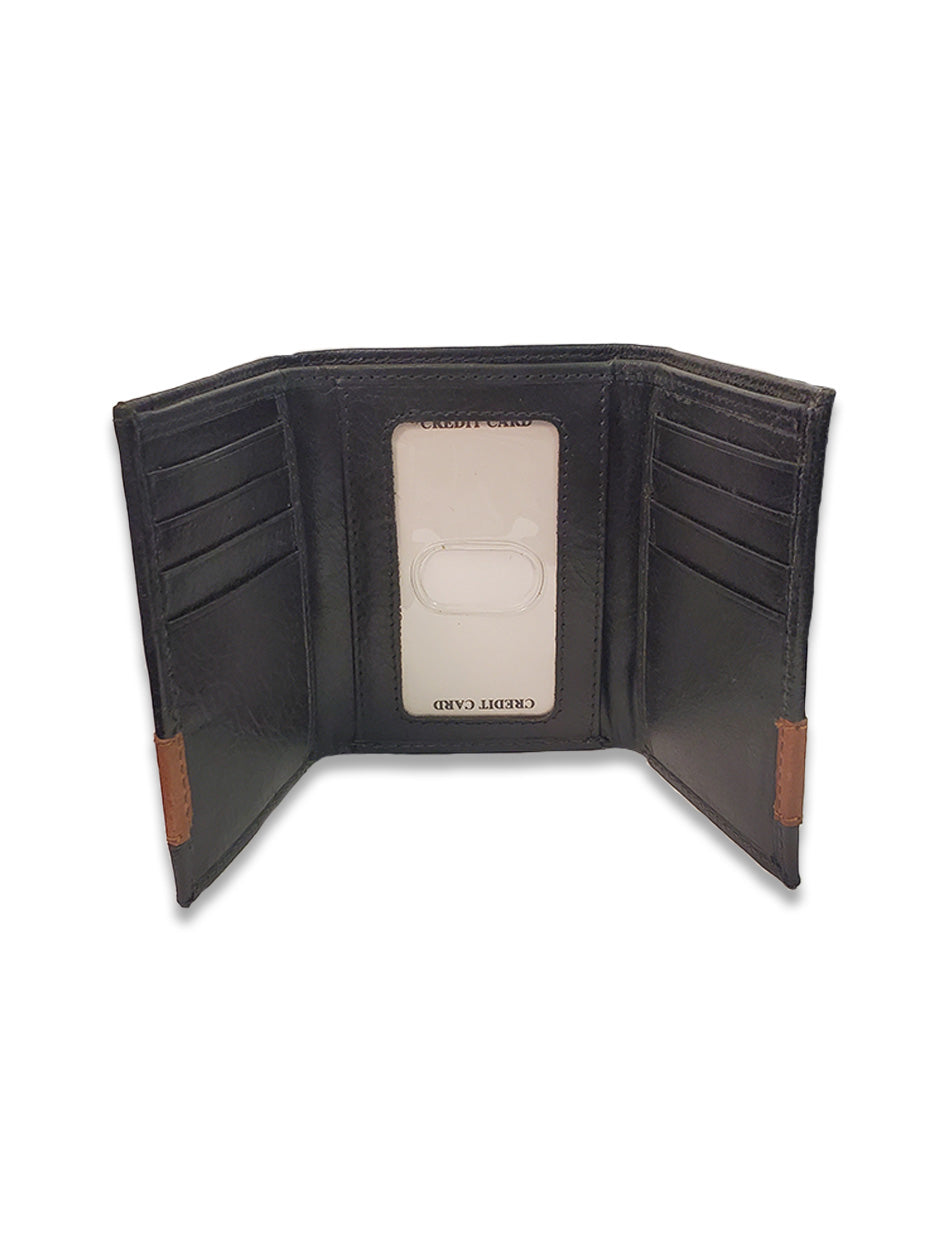 Texas Tech Double T "Westbridge" Two Tone Tri-fold Wallet
