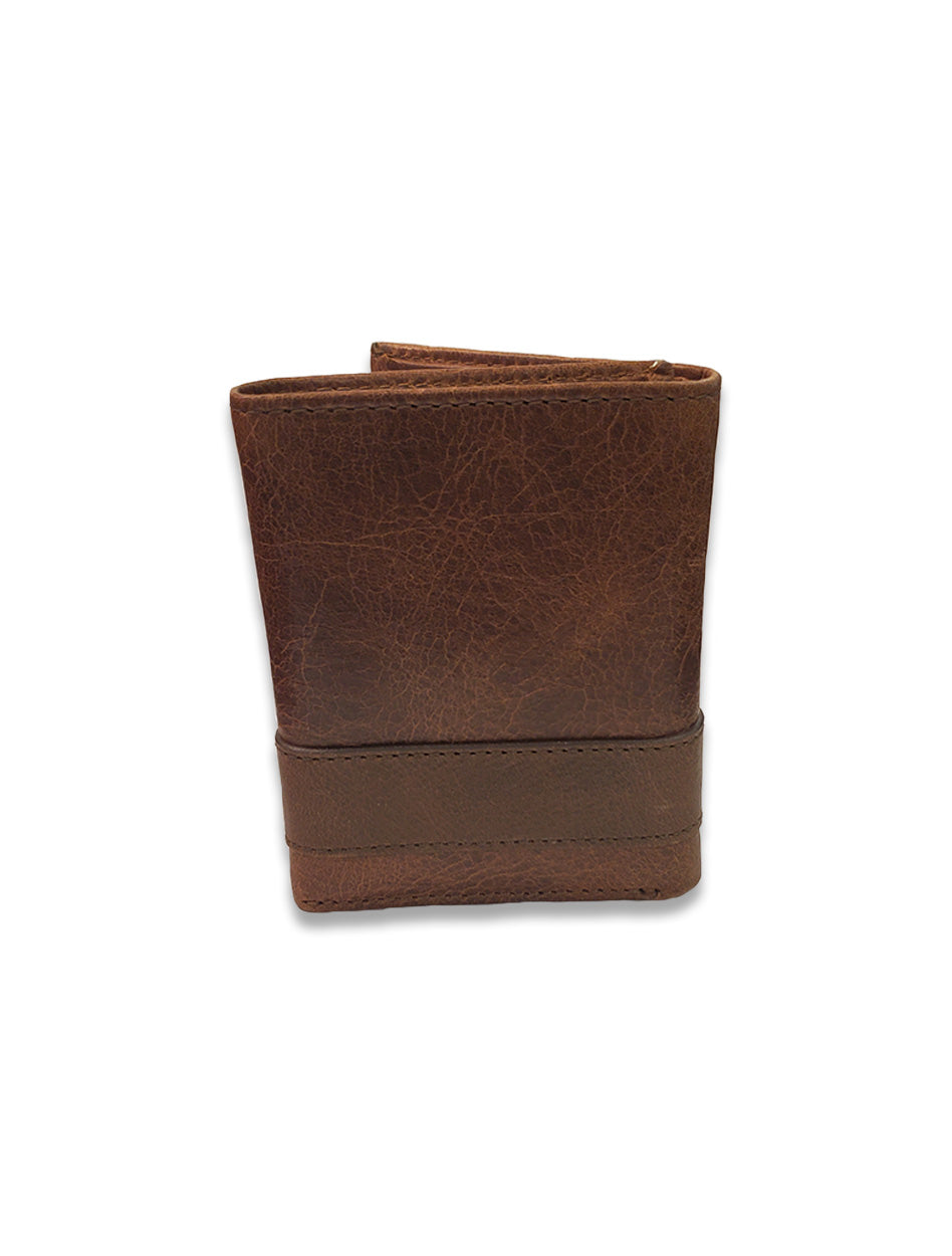 Texas Tech Double T "Westbridge" Two Tone Tri-fold Wallet