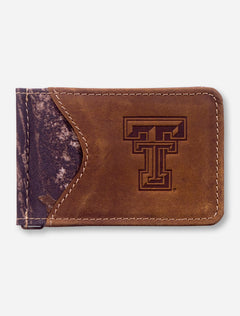 Texas Tech Double T Camo Money Clip