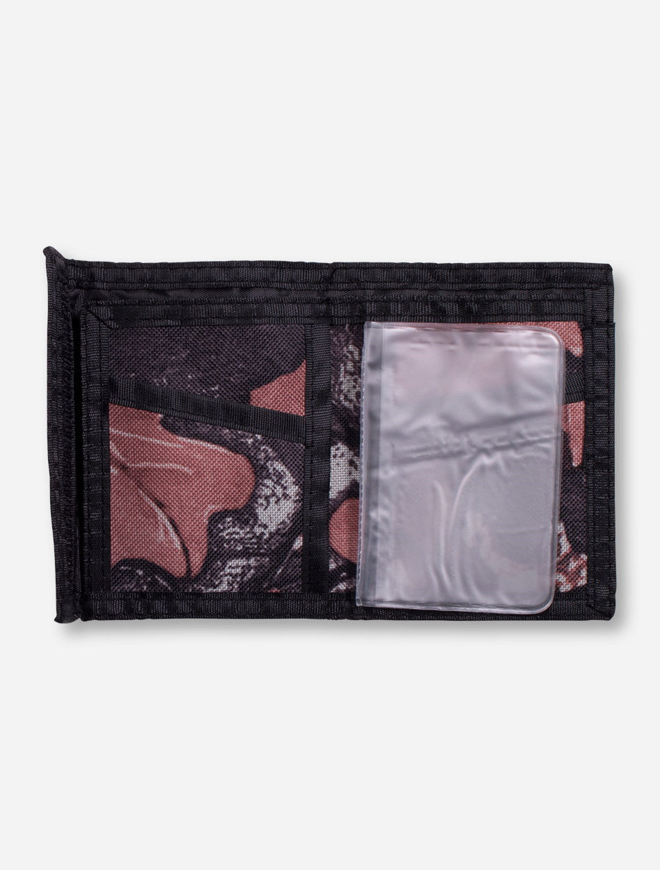 Texas Tech Double T Camo Velcro Wallet