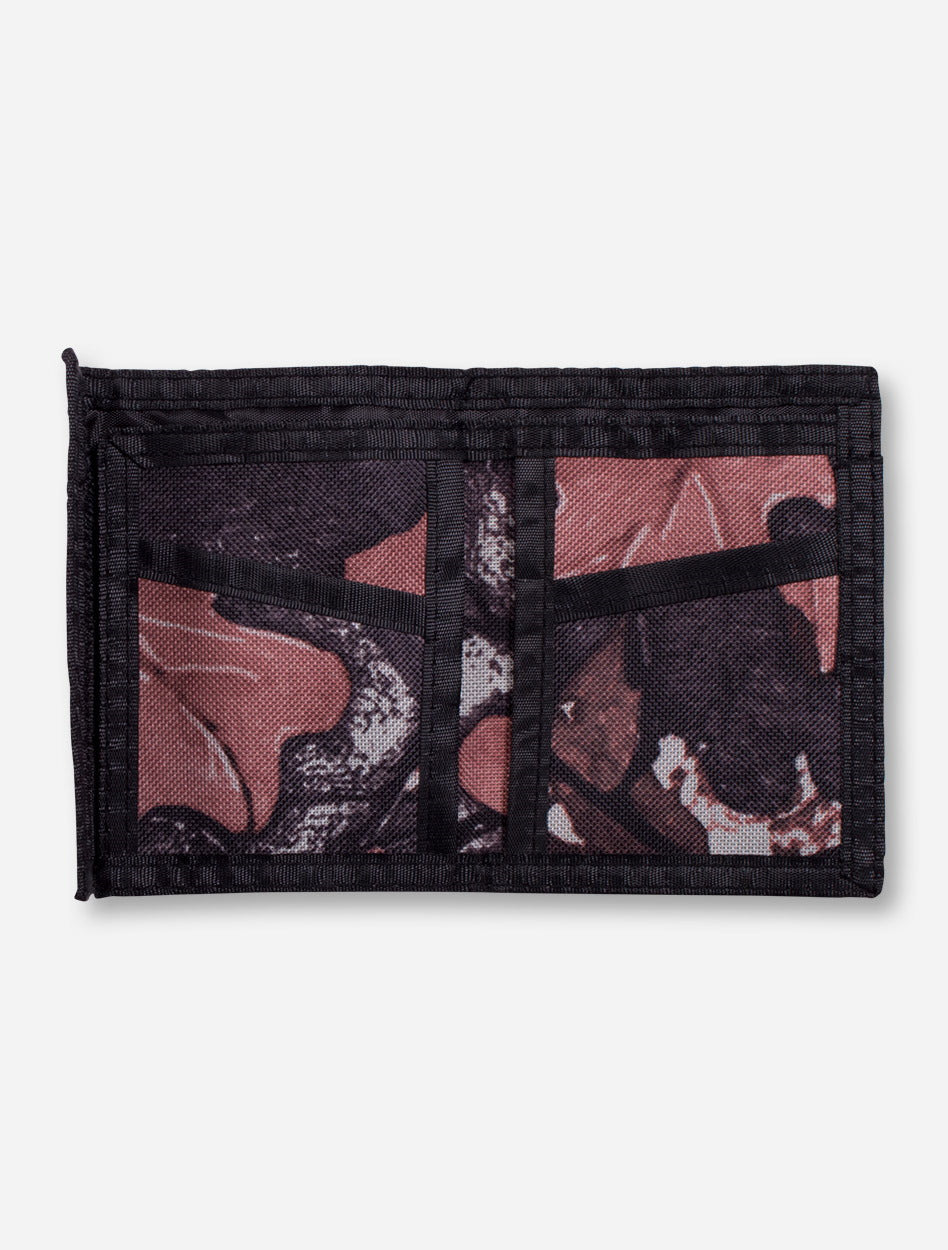 Texas Tech Double T Camo Velcro Wallet
