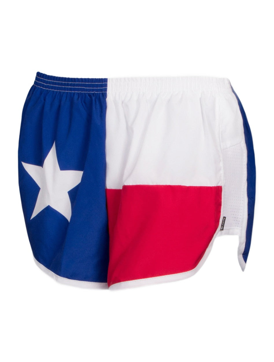 Texas Flag Red, White & Blue Shorts - Texas Tech