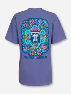 Texas Tech Hippie Neon Blue T-Shirt