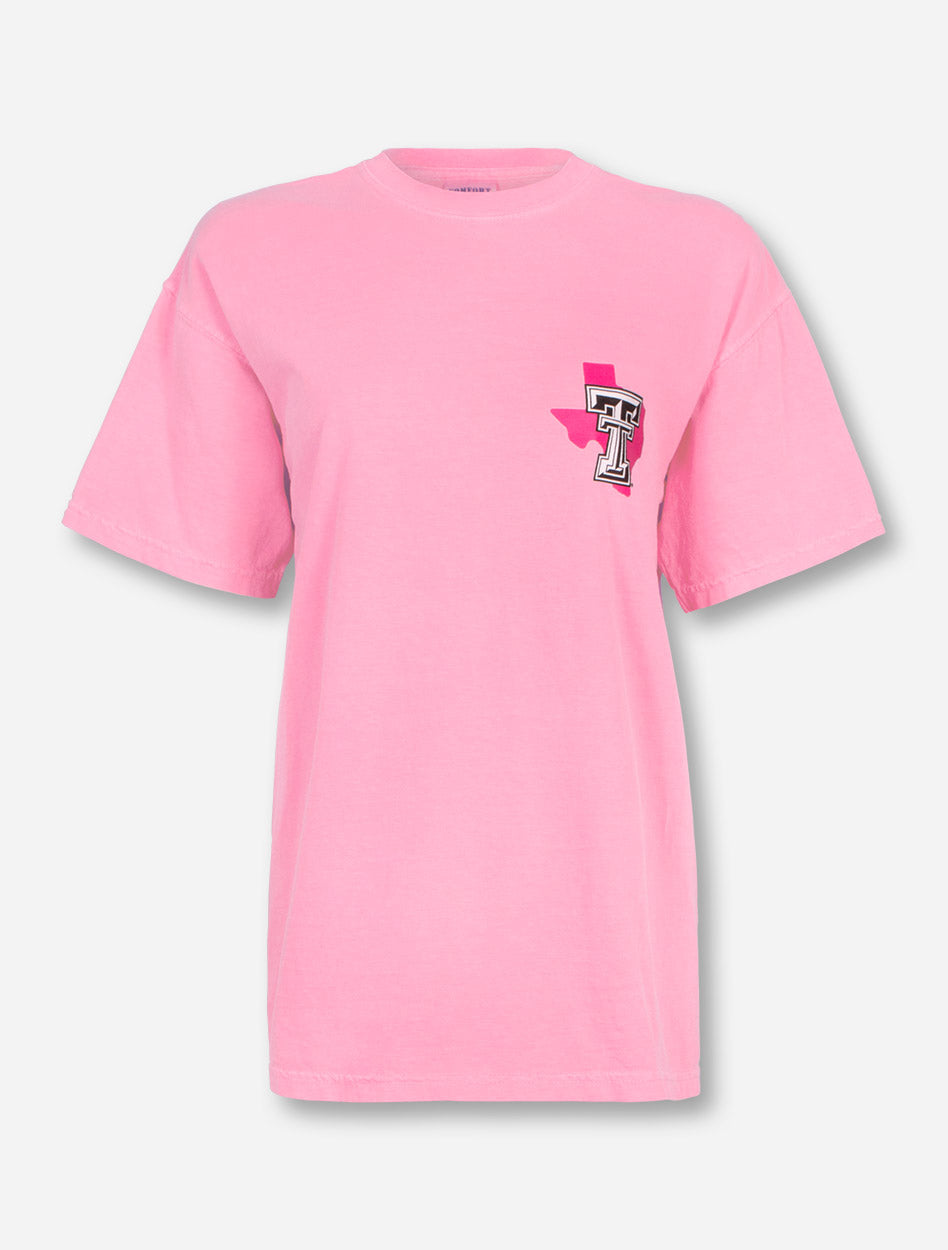 Texas Tech Red Raiders "Think Pink" Breast Cancer Awareness T-Shirt