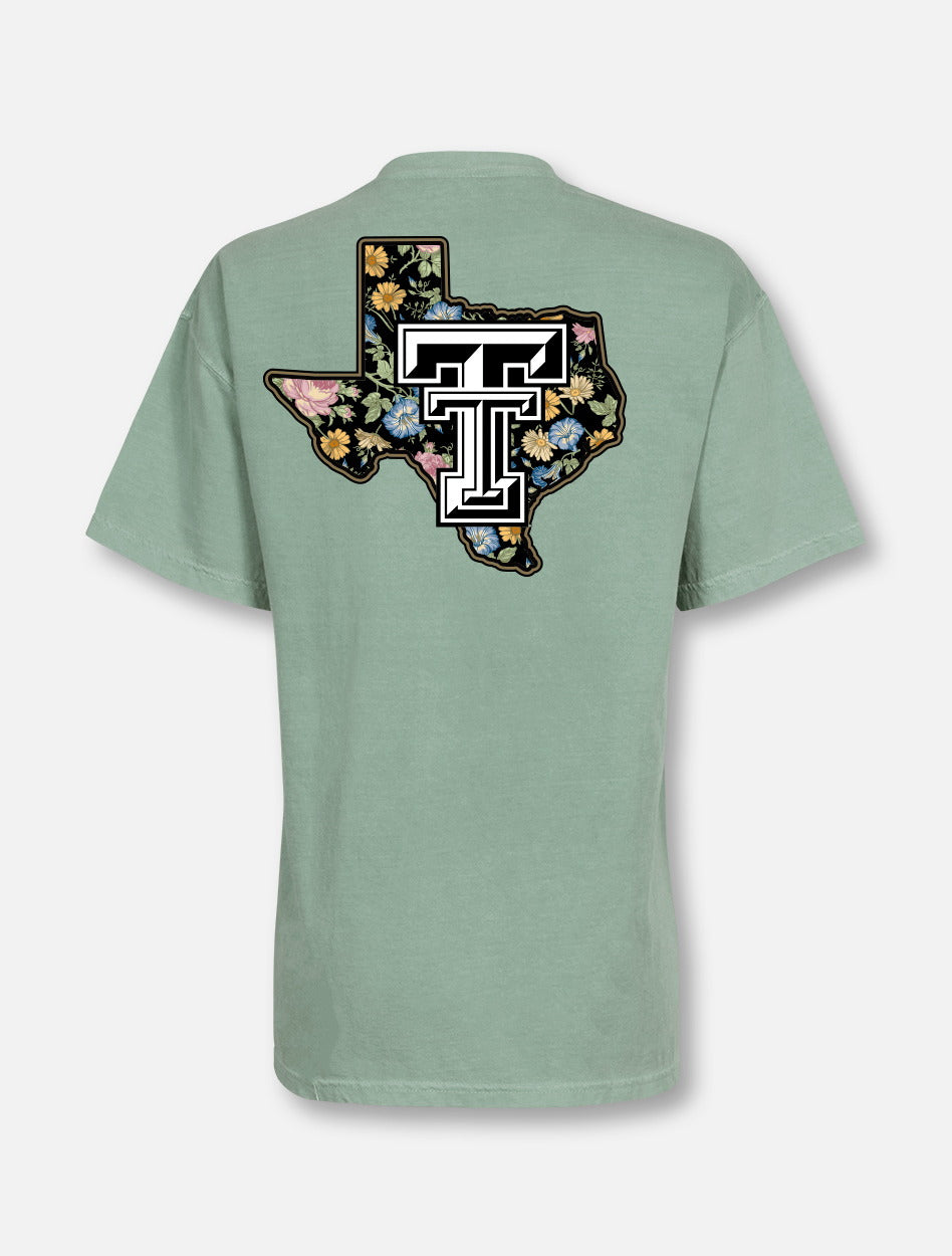 Texas Tech Red Raiders  Lonestar Pride Logo "Wildflower" T-Shirt