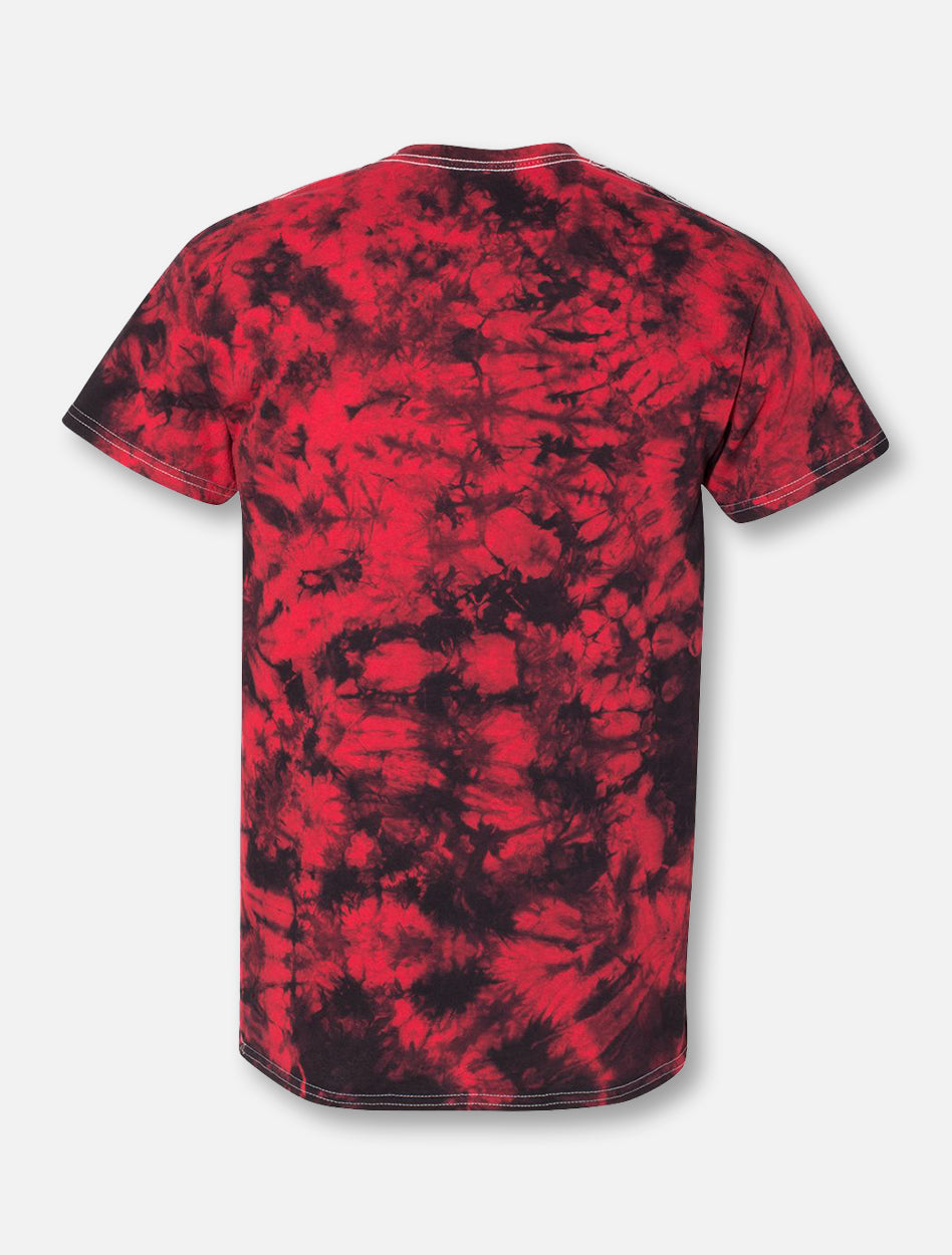 Texas Tech "All that 90s" Arch Over Pride Tie Dye T-Shirt