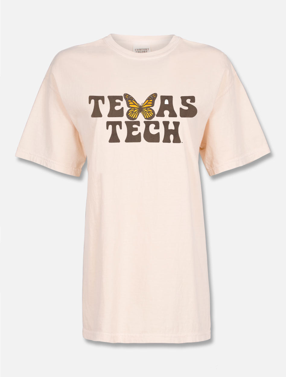 Texas Tech Red Raiders "Butterfly Kisses" Puff Print T-shirt