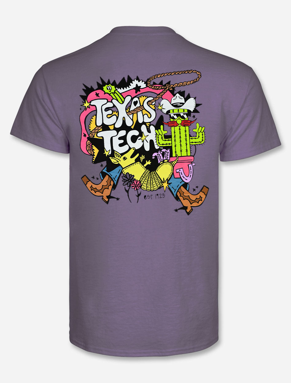 Texas Tech Red Raiders "Psychedelic Wild West" T-shirt
