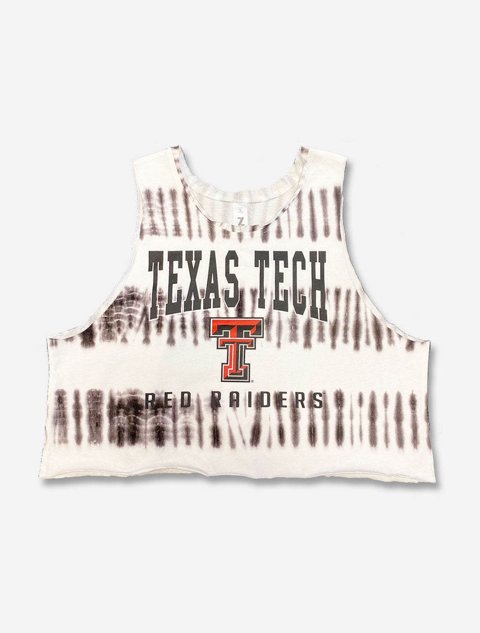 **ZooZatz Texas Tech Red Raiders Stripe Tie Dye Tech Arch over Double T