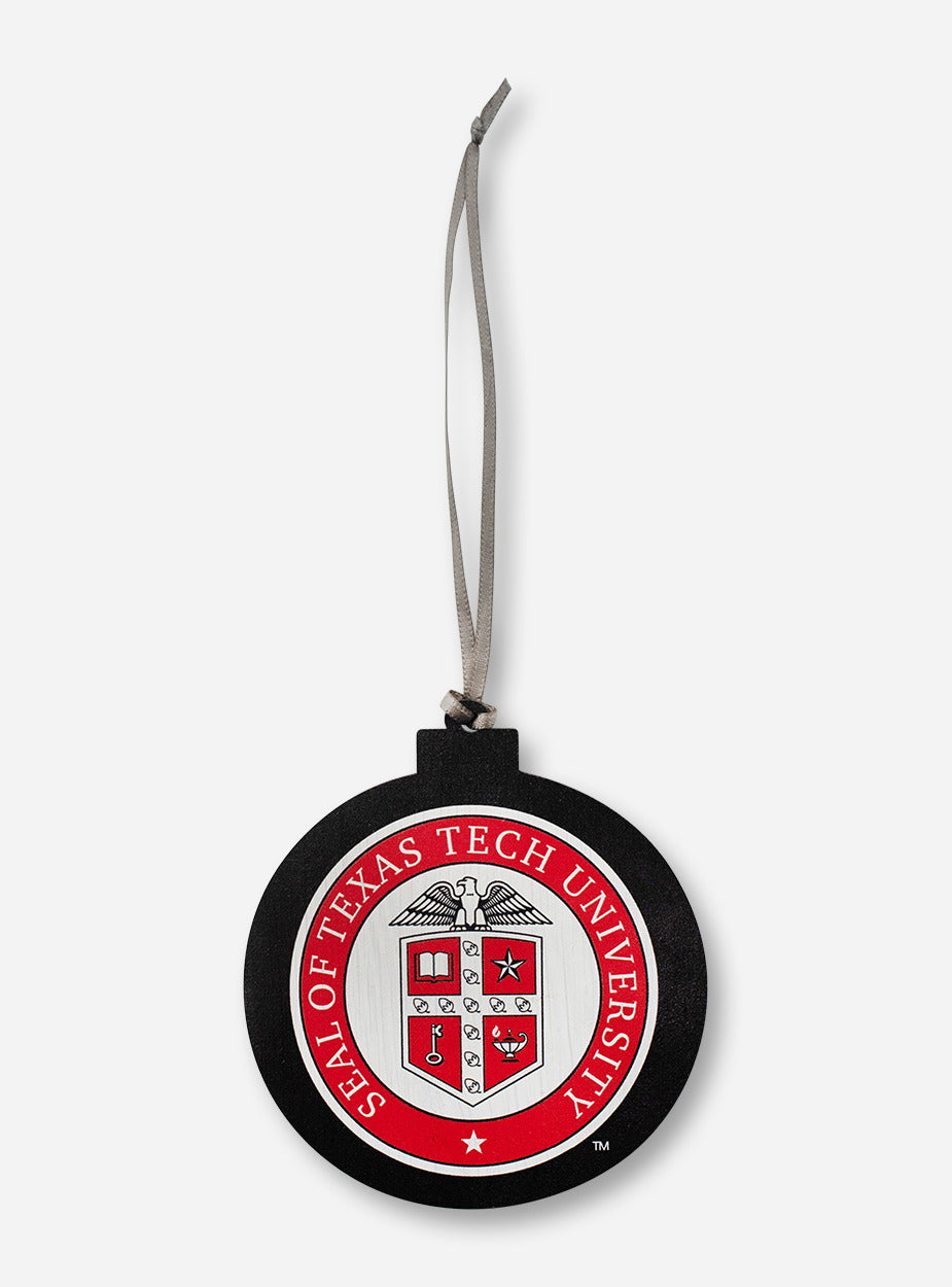 Legacy Texas Tech Red Raiders University Seal Wooden Ornament