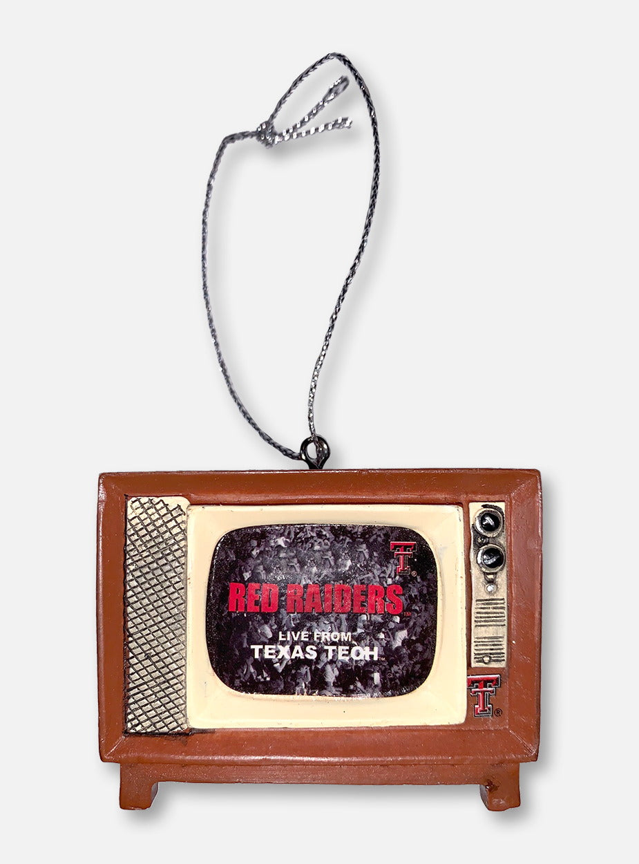 Texas Tech Red Raiders Retro TV Ornament